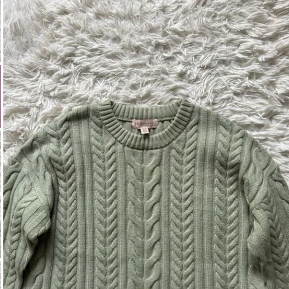 Philosophy Cable Knit Crewneck Sweater New Without Tags Size XS - Picture 2 of 3